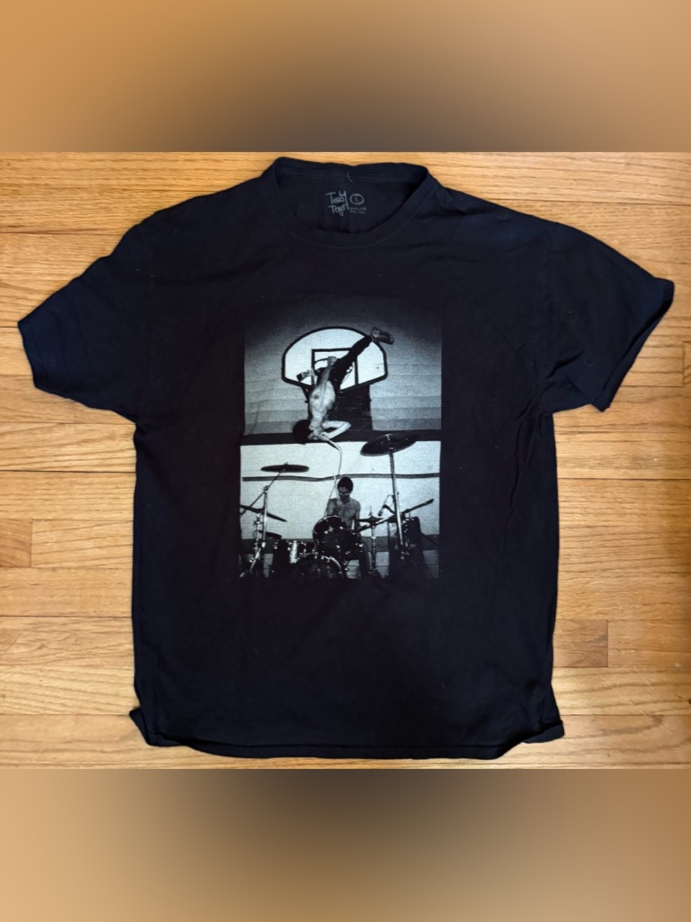Black Band Photo Graphic Tee